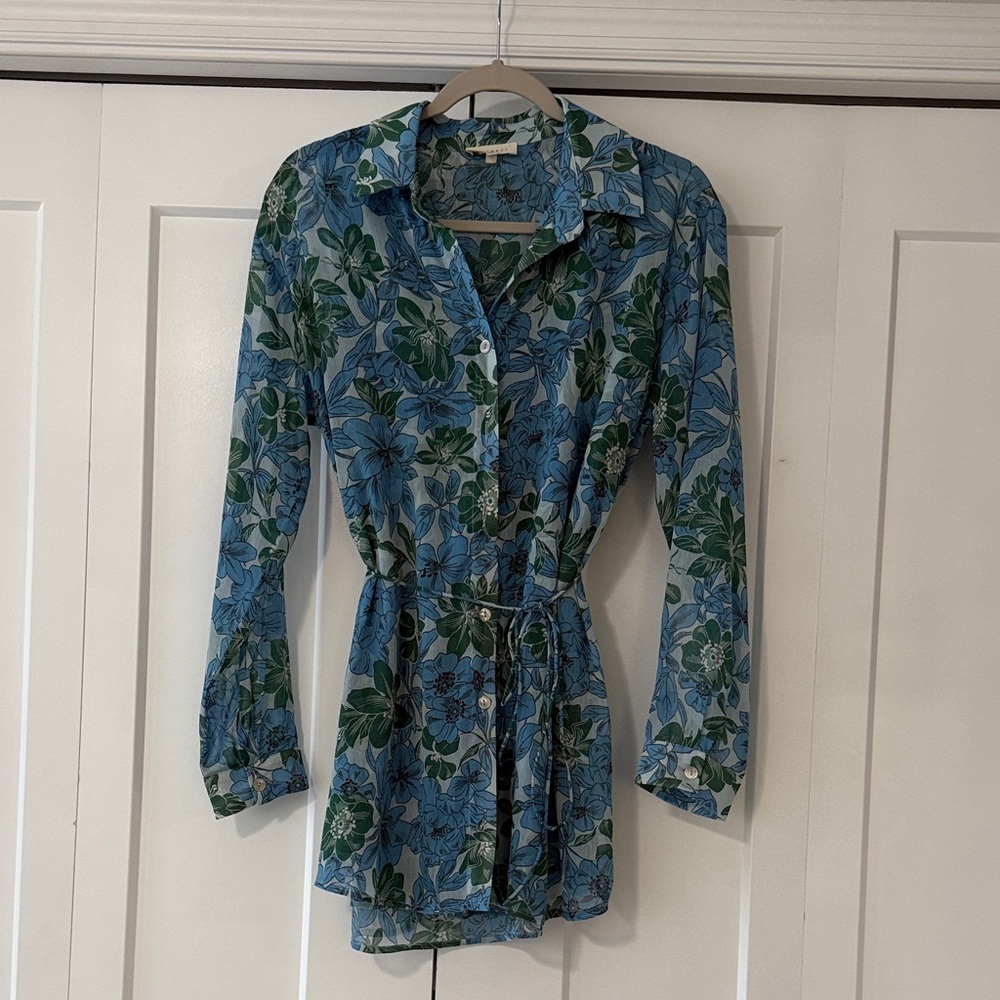 Floral Button-Up Women romper
